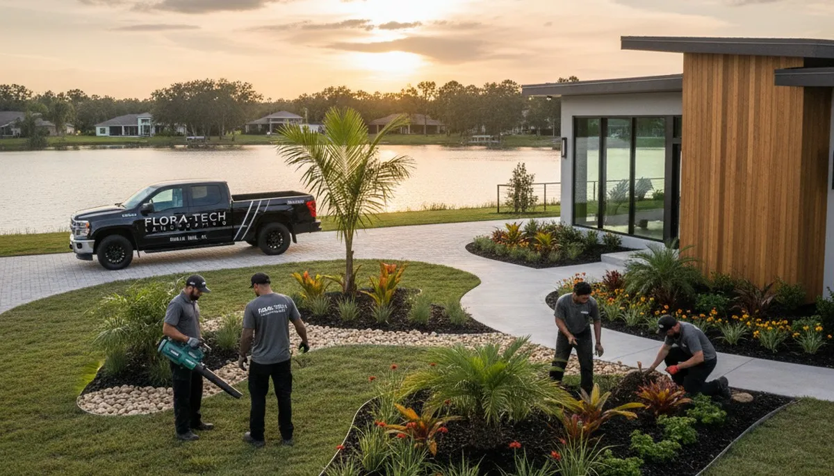Kissimmee, FL landscaping services for residential and commercial lawn care and landscape maintenance
