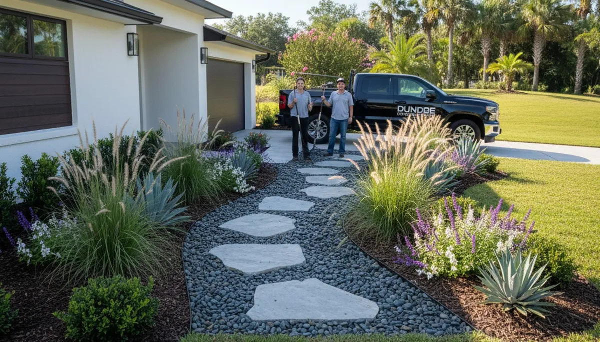 Kissimmee, FL landscaping services for residential and commercial outdoor maintenance and design