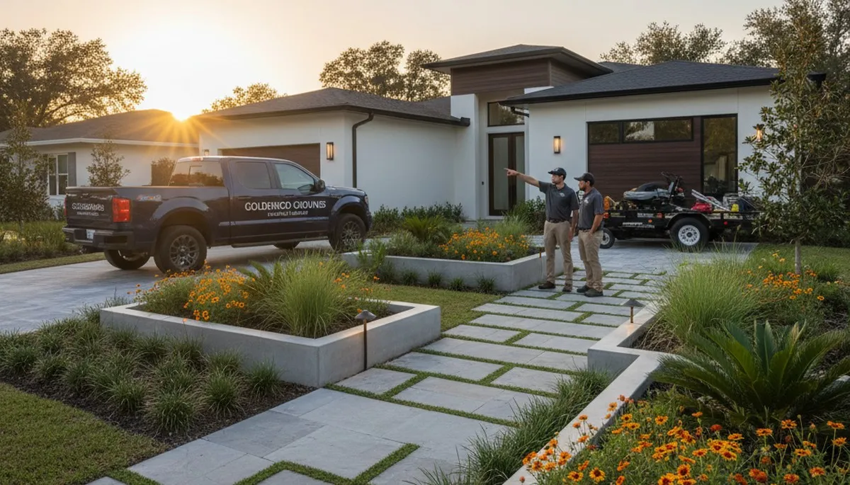 Landscaping service in Kissimmee, FL for residential and commercial properties