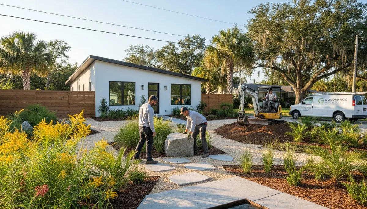 Landscaping services in Kissimmee, FL for residential and commercial outdoor maintenance