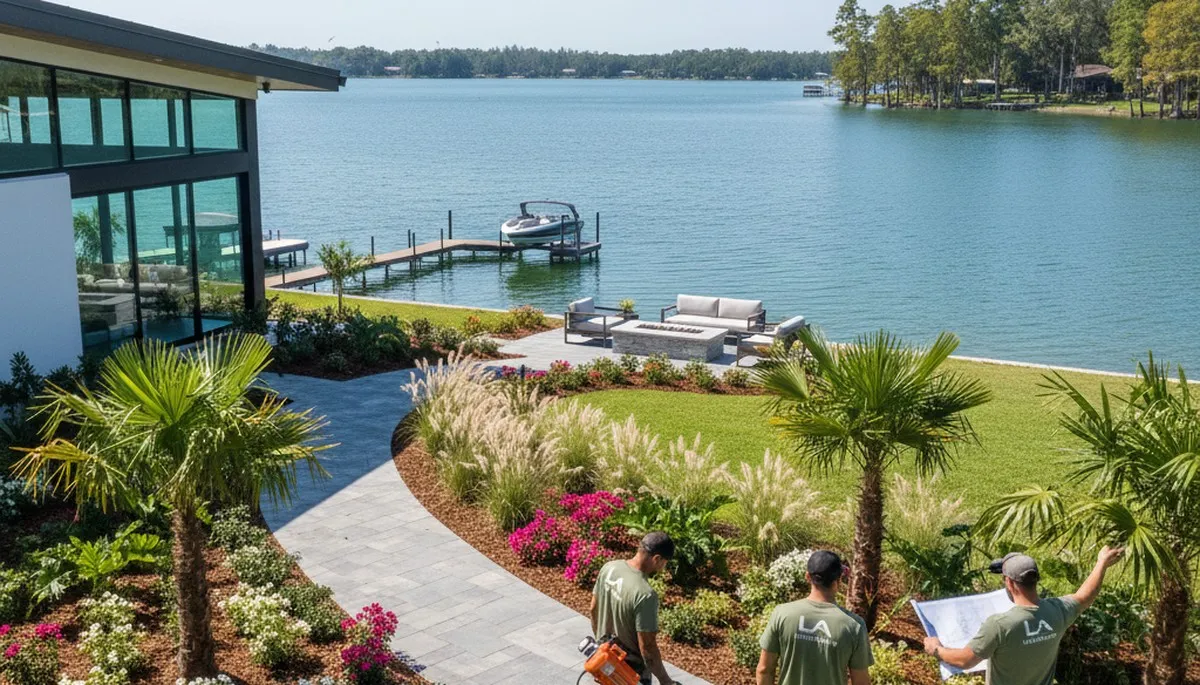 Landscape maintenance service in Kissimmee, FL for residential and commercial properties
