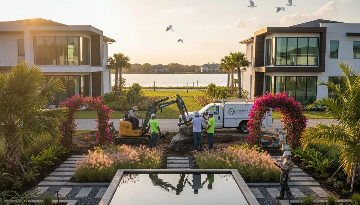 Landscaping services in Kissimmee, FL for residential and commercial properties